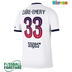 Paris Saint-Germain Warren Zaire-Emery #33 Replik Auswärtstrikot 2026-27 Kurzarm